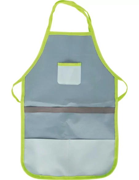 Zestaw ogrodnika: fartuch, rękawice i narzędzia