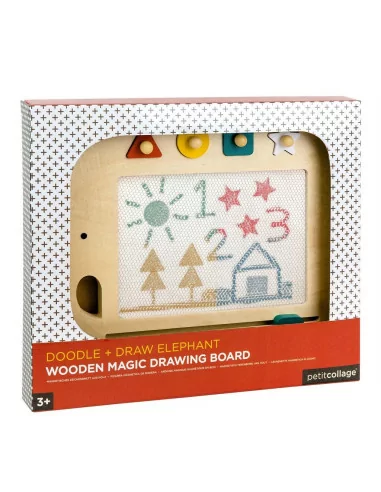 Dřevěná magnetická kreslící tabulka