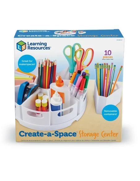 Organizer na artykuły plastyczne, 10 sztuk
