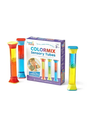 Kolorowe sensoryczne tuby, 3 sztuki