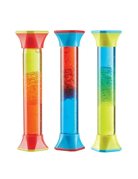 Kolorowe sensoryczne tuby, 3 sztuki