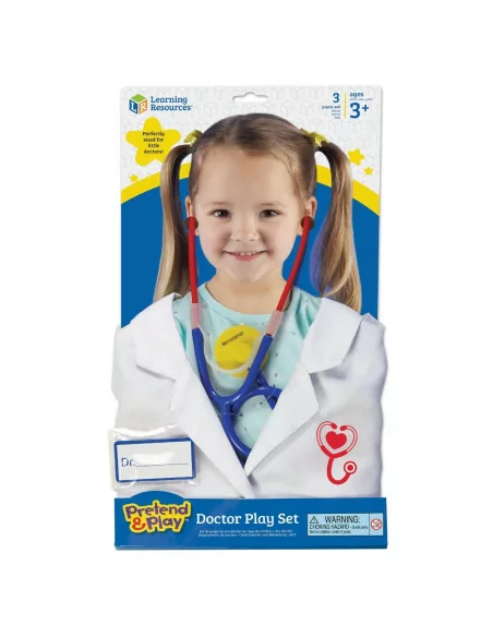Sada - Doktorský plášť a stetoskop