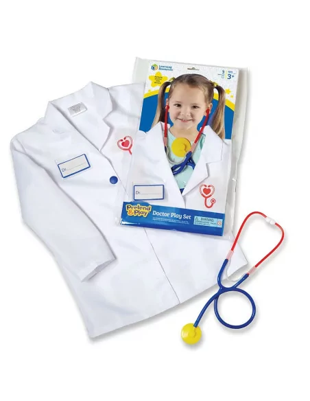 Sada - Doktorský plášť a stetoskop