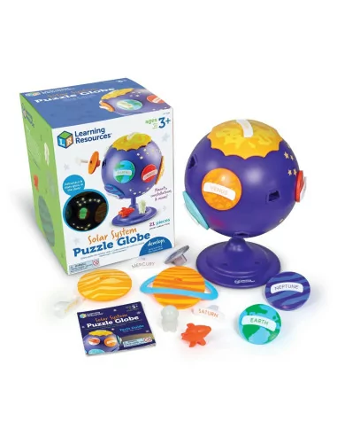 Puzzle Globus - Układ słoneczny