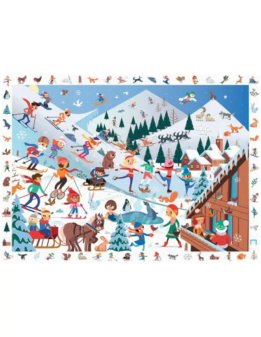 Sentosphere - Puzzle - Sporty zimowe