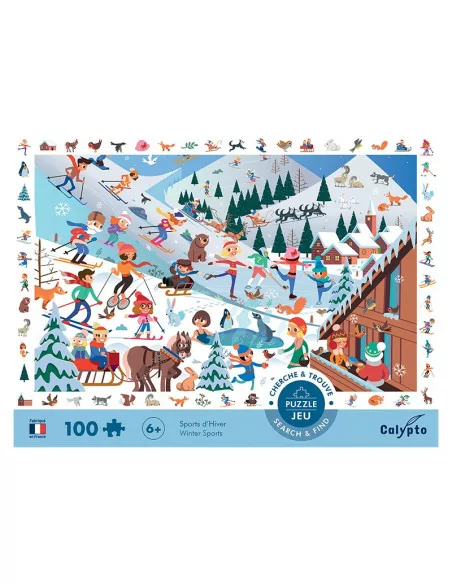 Sentosphere - Puzzle - Sporty zimowe