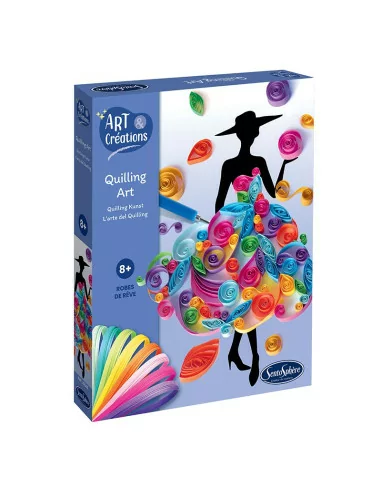 QUILLING ART - Šaty snů