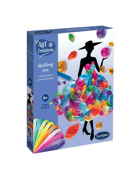 QUILLING ART - Šaty snů