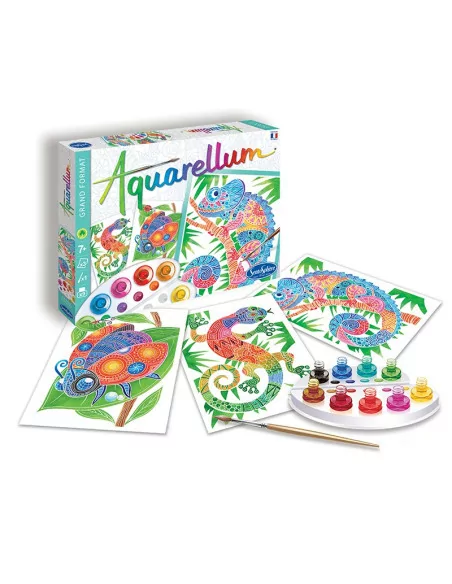 Akvarely Zentangle