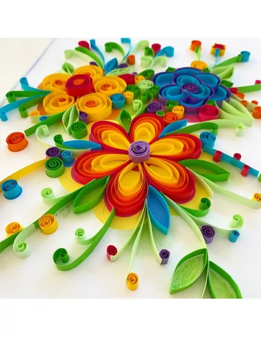 QUILLING ART - Květiny