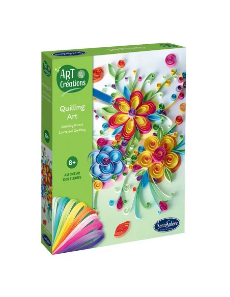 QUILLING ART - Květiny