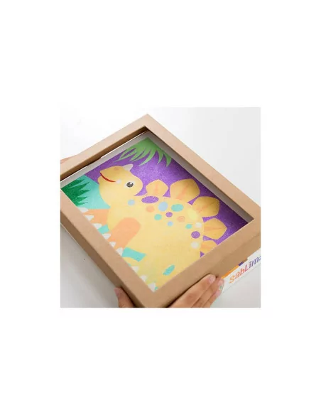 Sablimage - Pískové obrázky - Dinosauři