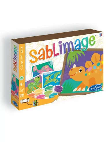 Sablimage - Pískové obrázky - Dinosauři