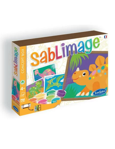 Sablimage - Pískové obrázky - Dinosauři