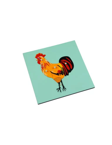 Puzzle ze zwierzętami - Kogut