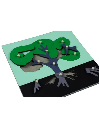 Puzzle botaniczne - drzewo