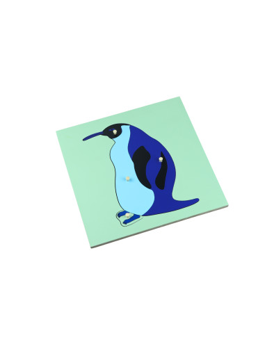 Puzzle ze zwierzętami - Pingwin