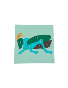 Puzzle ze zwierzętami -...