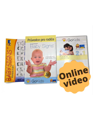 Baby Signs - Kompletní sada znakování - verze online videa