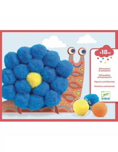 Djeco - Zestaw kreatywny - kulki filcowe -...