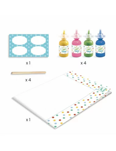 Tečkované tvoření zvířátek