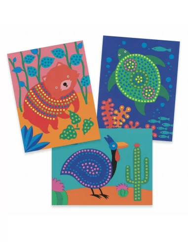 Tečkované tvoření zvířátek