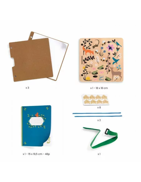 Djeco - Kreatywny zestaw – Stwórz swój zielnik