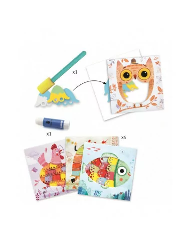 Djeco - tworzenie z papieru