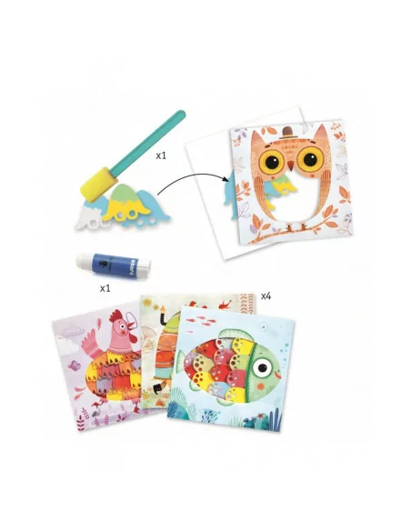 Djeco - tworzenie z papieru