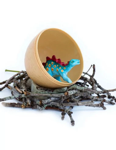 Stegosaurus mládě s vejcem