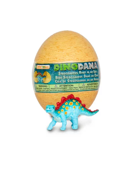 Stegosaurus mládě s vejcem