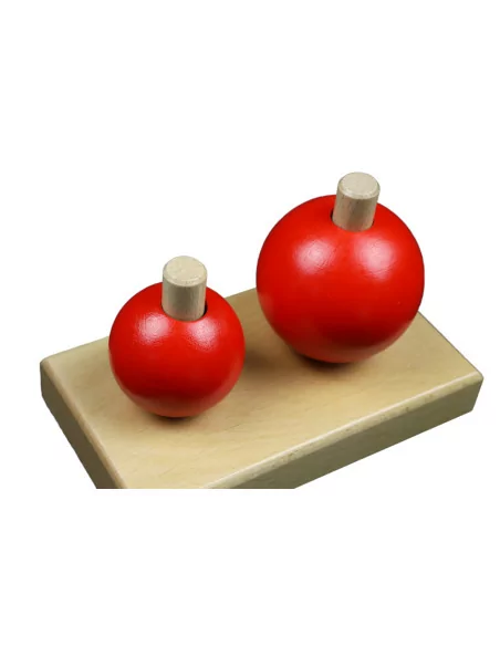 Dwie czerwone kule