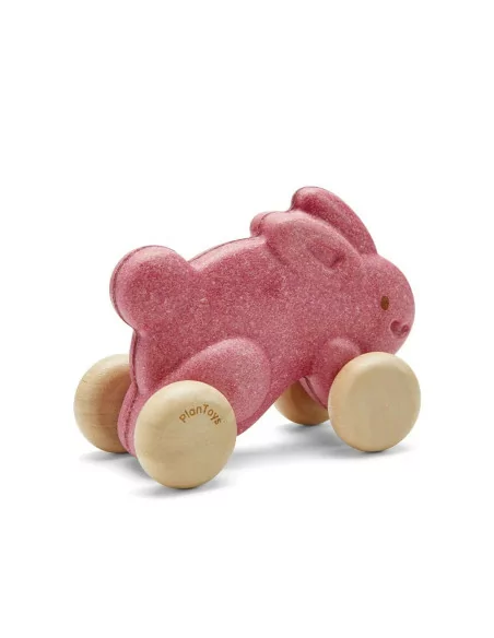 Králíček na kolečkách - růžový