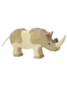 Dřevěná figurka - Nosorožec