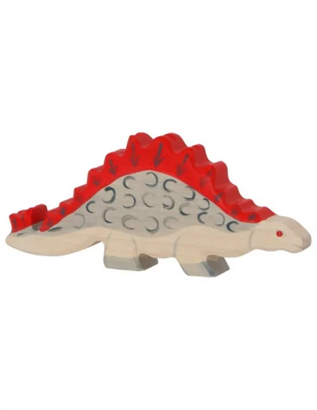 Dřevěná figurka - Stegosaurus