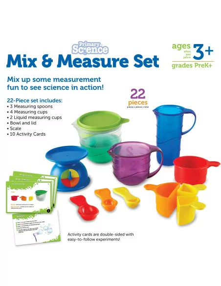 Zestaw miarek i odmierzaczy