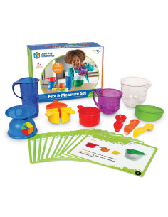 Zestaw miarek i odmierzaczy