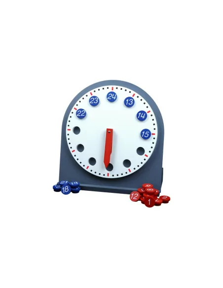 Zegar z ruchomymi wskazówkami