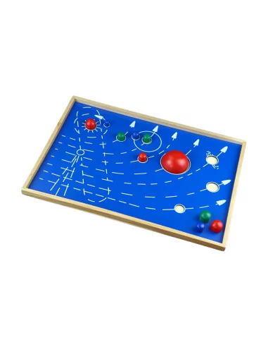 Montessori puzzle - układ słoneczny, 9 planet