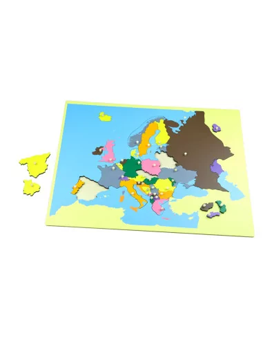 Puzzlowa mapa Europy