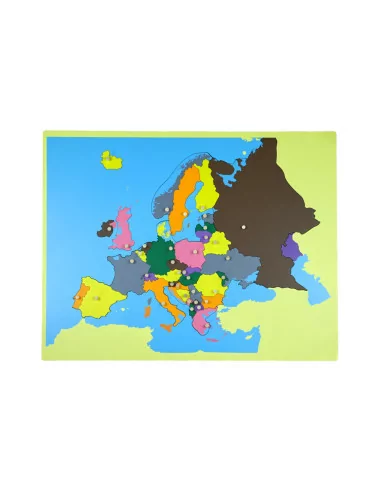 Puzzlowa mapa Europy