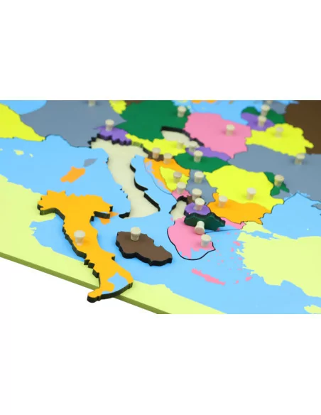 Puzzlowa mapa Europy