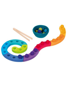 Třídění vlněných míčků -...