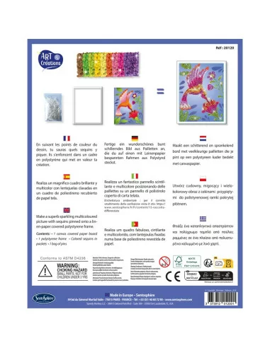 Sentosphere - Kolorowe cekiny - Koliber