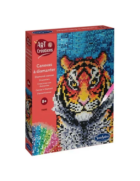 Diamantové plátno - Tygr