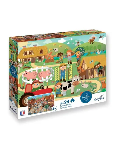 Sentospeher - Puzzle - Na farmie i w mieście