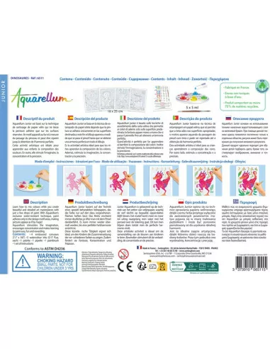 Akvarely junior - Dinosauři