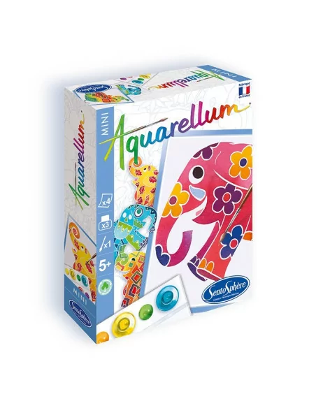 Sentosphere - akwarele mini - słonie