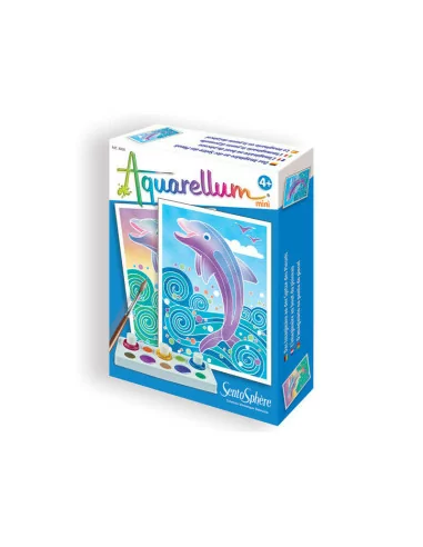 Sentosphere - Akwarele mini - Delfiny