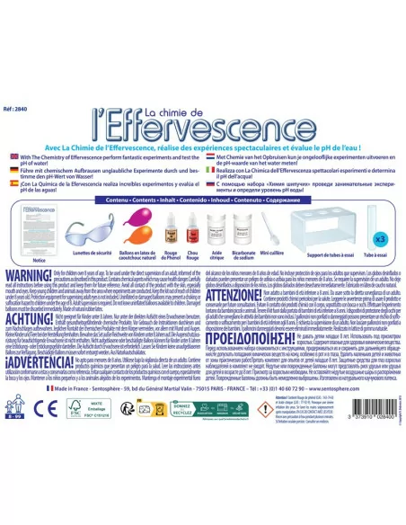 Vědecká laboratoř - Šumivé látky
